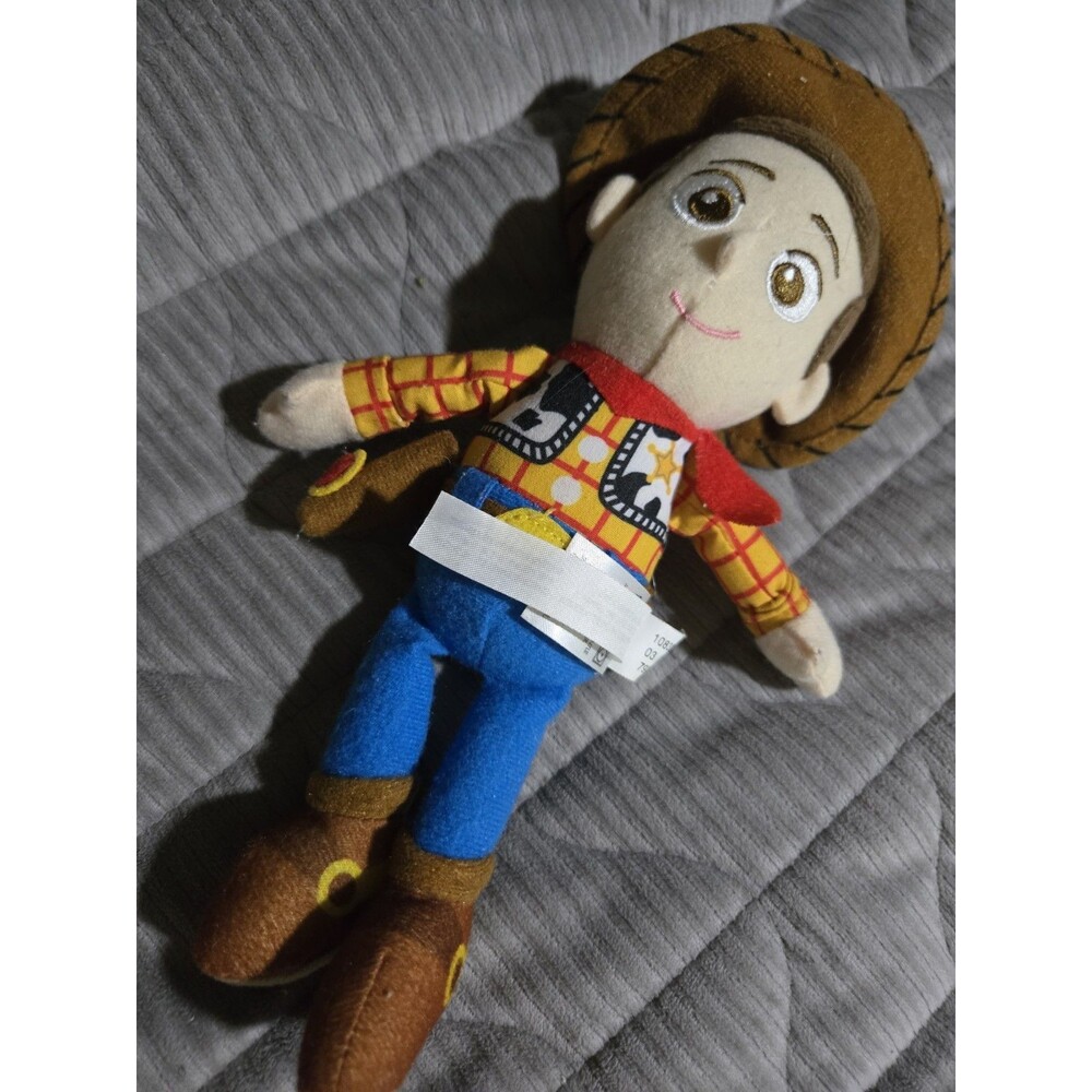 Disney Store Sheriff Woody Plush Doll Toy Story Andy Signed Foot